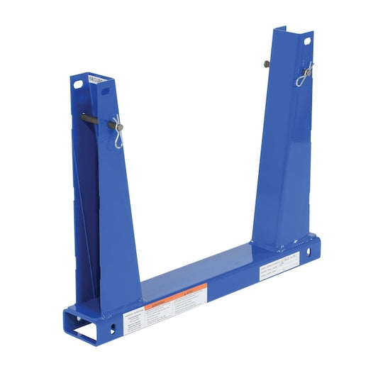 Vestil U-RACK-US6-BU PORTABLE STACKABLE STORAGE RACK 6,000 CAP. PAIR