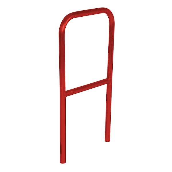 Vestil VDKR-2-RD STEEL PIPE SAFETY RAILING 24 IN LENGTH RED