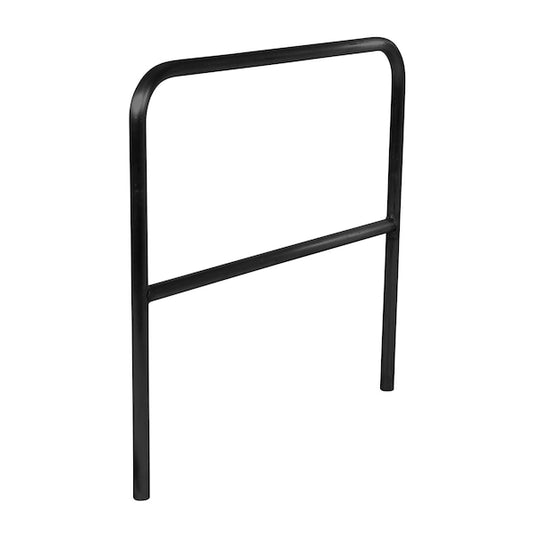 Vestil VDKR-4-BK STEEL PIPE SAFETY RAILING 48 IN LENGTH BLACK
