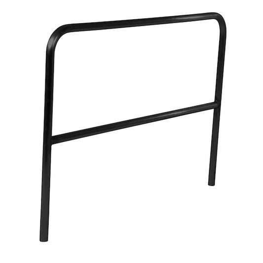 Vestil VDKR-5-BK STEEL PIPE SAFETY RAILING 60 IN LENGTH BLACK