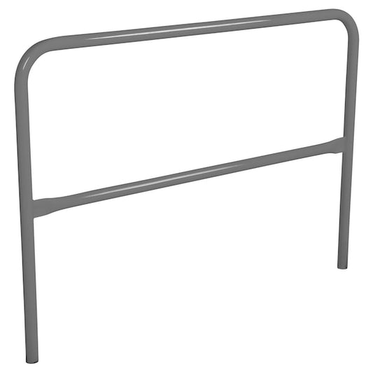 Vestil VDKR-5-GYSG STEEL PIPE SAFETY RAILING 60 IN LENGTH GRAY