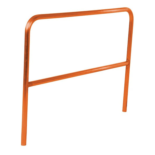 Vestil VDKR-5-OR STEEL PIPE SAFETY RAILING 60 IN LENGTH ORANGE