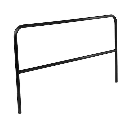 Vestil VDKR-7-BK STEEL PIPE SAFETY RAILING 84 IN LENGTH BLACK