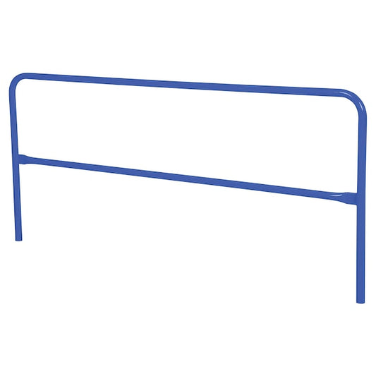 Vestil VDKR-8-BL STEEL PIPE SAFETY RAILING 96 IN LENGTH BLUE