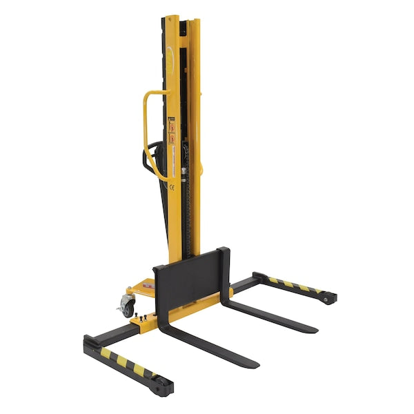 Vestil VHPS-NM-1000-AA MANUAL STACKER NARROW MAST ADJ FORKS/LEGS 1K