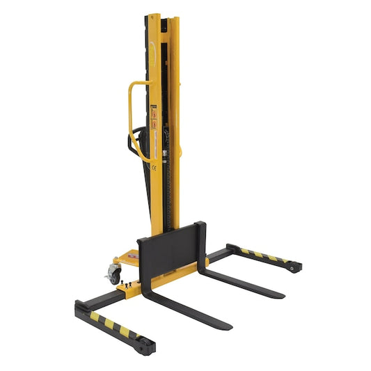 Vestil VHPS-NM-1000-AA MANUAL STACKER NARROW MAST ADJ FORKS/LEGS 1K