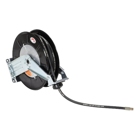Vestil VHR-35-58 Spring Driven Hose Reel, 1/2" Hose Diameter, 35 ft. Length, 300 psi Max. Pressure