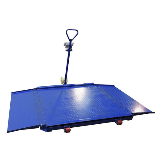 Vestil VPFS-3C Portable Diamond Plate Scale 98x71