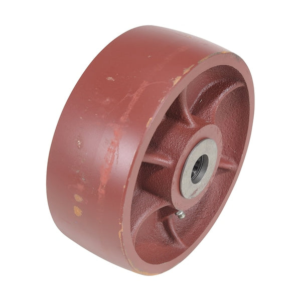 Vestil WHL-DS-8X3 Ductile Steel Wheel 8x3 6K Maroon