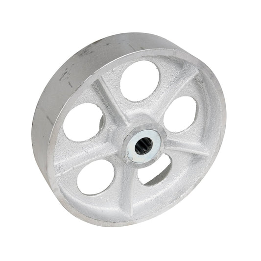 Vestil WHL-MA-10X2.5 Semi Steel Wheel 10x2.5 Silver