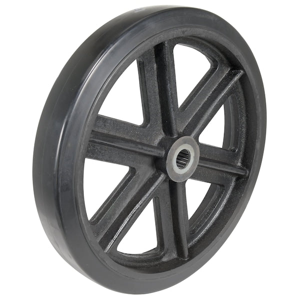 Vestil WHL-MR-18X3 Mold on Rubber Wheel 18x3 Black