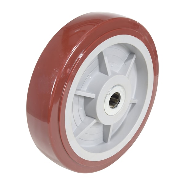 Vestil WHL-PP-10X2.5 Polypropylene Wheel 10x2.5 Maroon