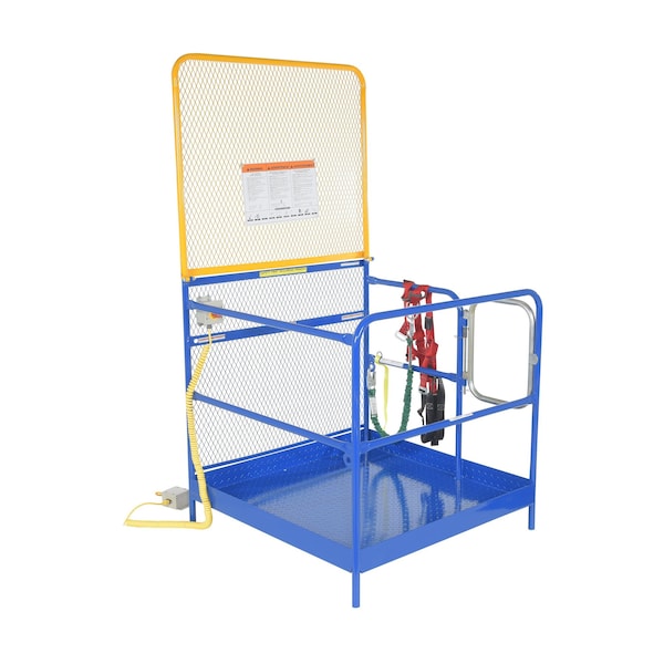 Vestil WP-4848-84B-FF Full Feature Platform 84"Back 48x48