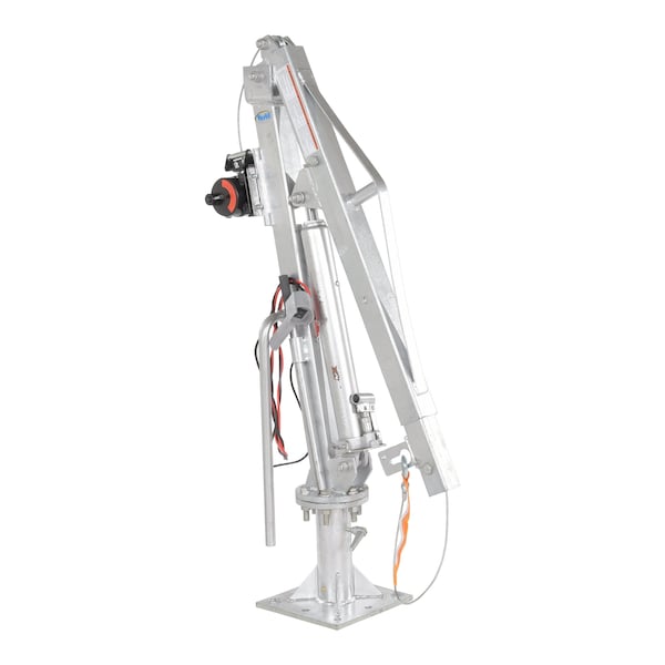 Vestil WTJ-2-G-DC Winch Operated Truck Jib Crane, Galv Dc