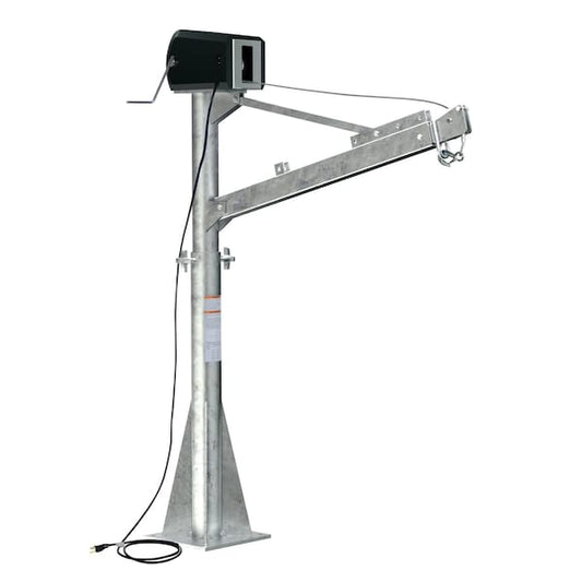 Vestil WTJ-E-15-3-AC-CSA-GA Ac Power Jib Crane, 1.5k, Boom-Csa-Galv