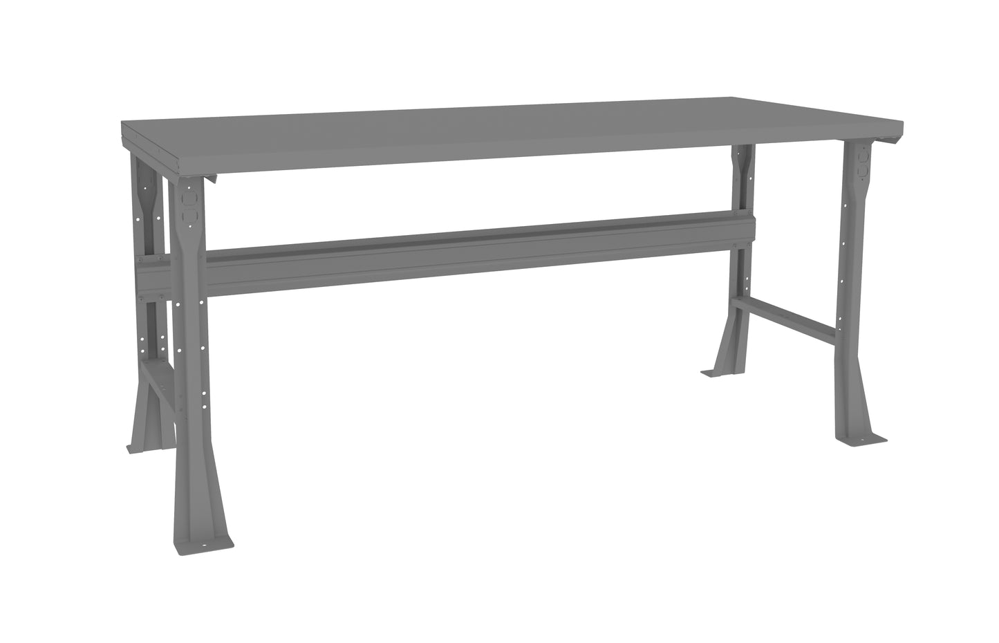 Tennsco WB-1-3072S Flared Leg Workbench with Steel Top
