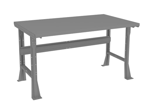 Tennsco WB-1-3660S Flared Leg Workbench with Steel Top