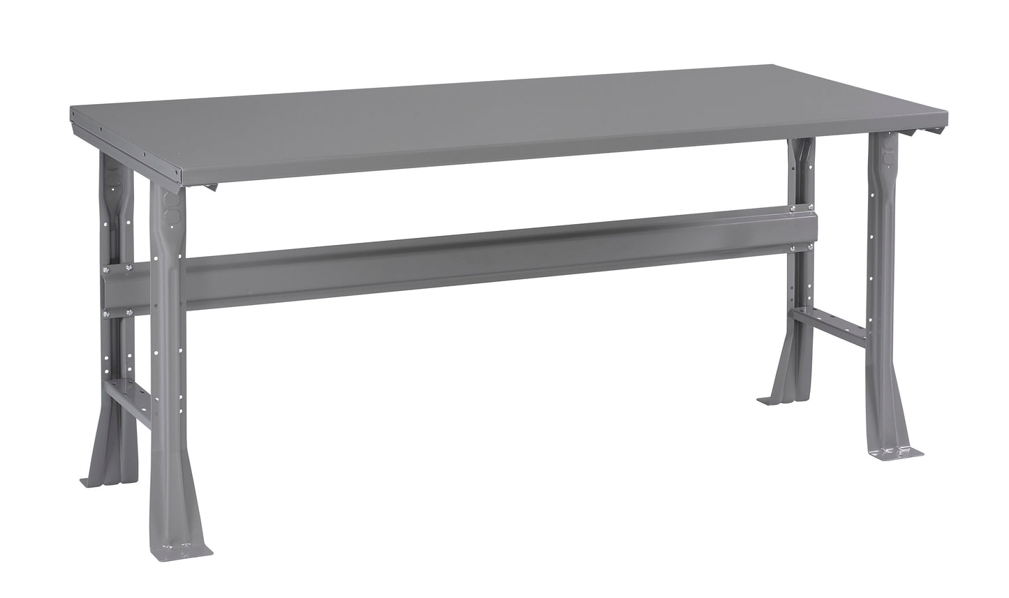 Tennsco WB-1-3672S Flared Leg Workbench with Steel Top