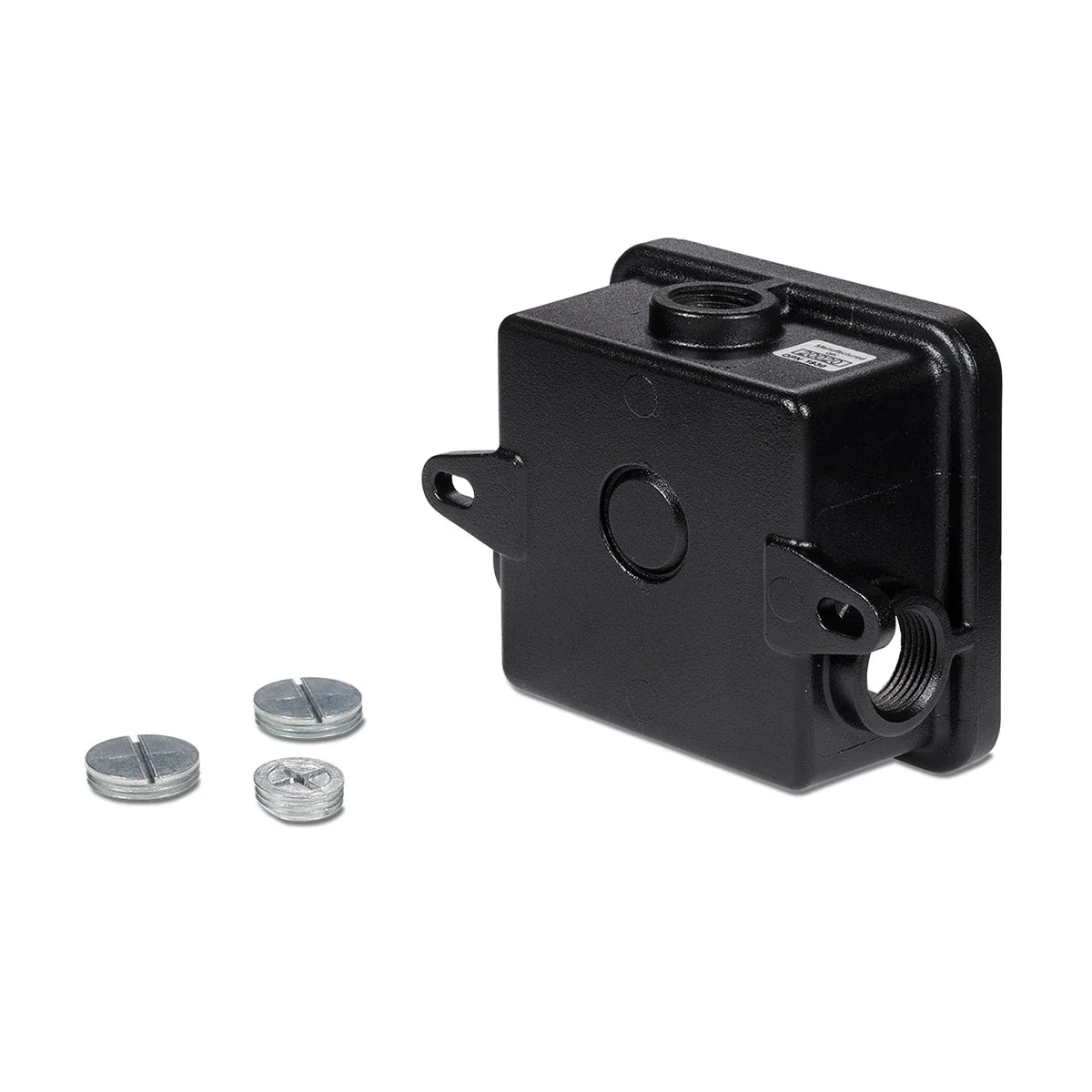 Federal Signal WB-B Back Box, Black, Black