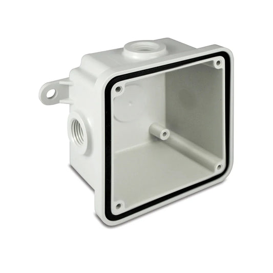 Federal Signal WB-NM Back Box, Gray, Non-metallic, Gray
