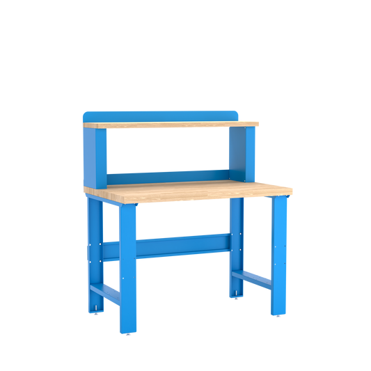 Champion Tool Storage WB001-B4830-BB Workbench, 12" Riser WB001 | 48"W x 35-1/4"H x 30"D, Bright Blue