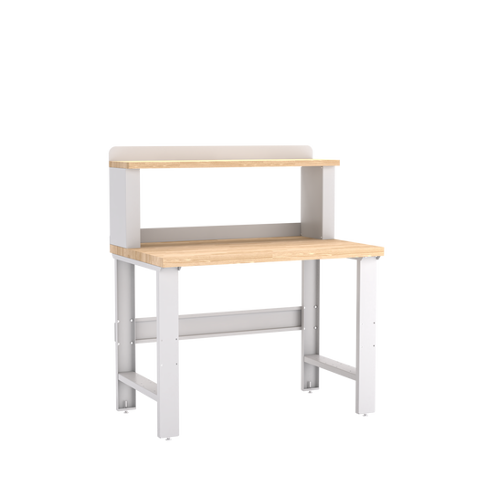 Champion Tool Storage WB001-B4830-LG Workbench, 12" Riser WB001 | 48"W x 35-1/4"H x 30"D, Light Gray