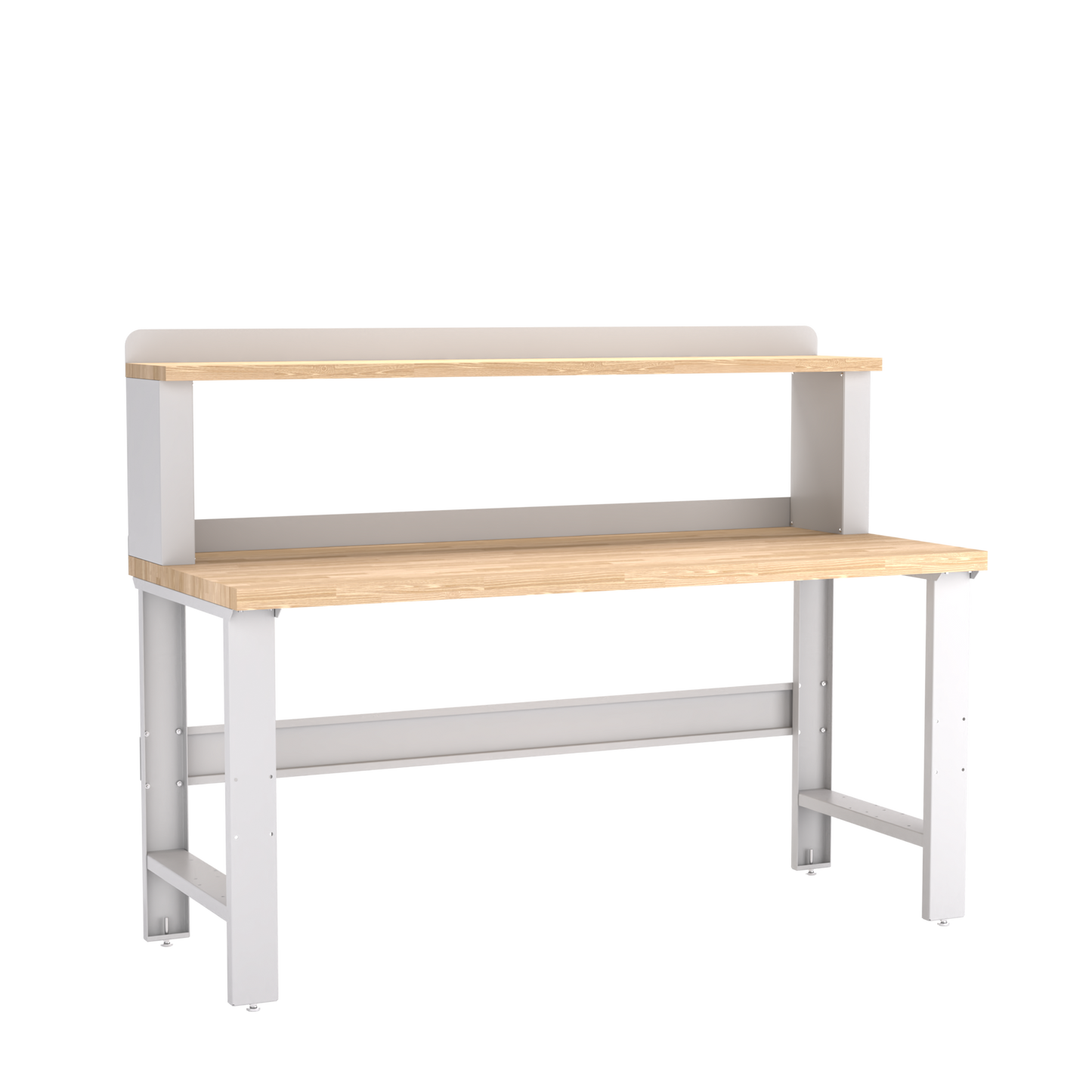 Champion Tool Storage WB001-B7230-LG Workbench, 12" Riser WB001 | 72"W x 35-1/4"H x 30"D, Light Gray