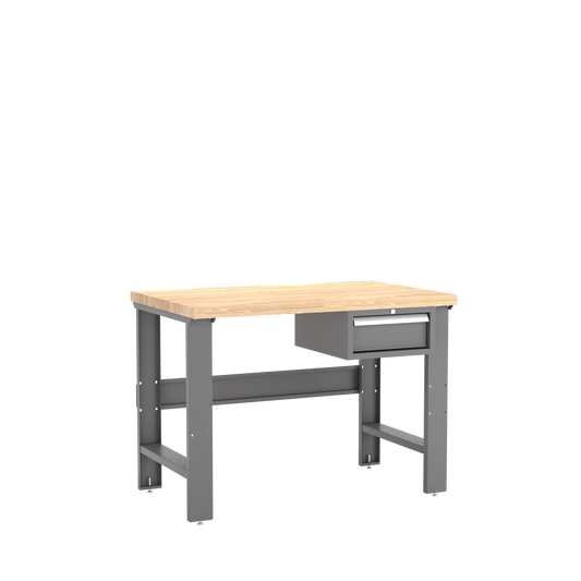 Champion Tool Storage WB100-B4830-DG Single Drawer Standard Depth Workbench WB100 | 48"W x 35-1/4"H x 30"D, Dark Gray