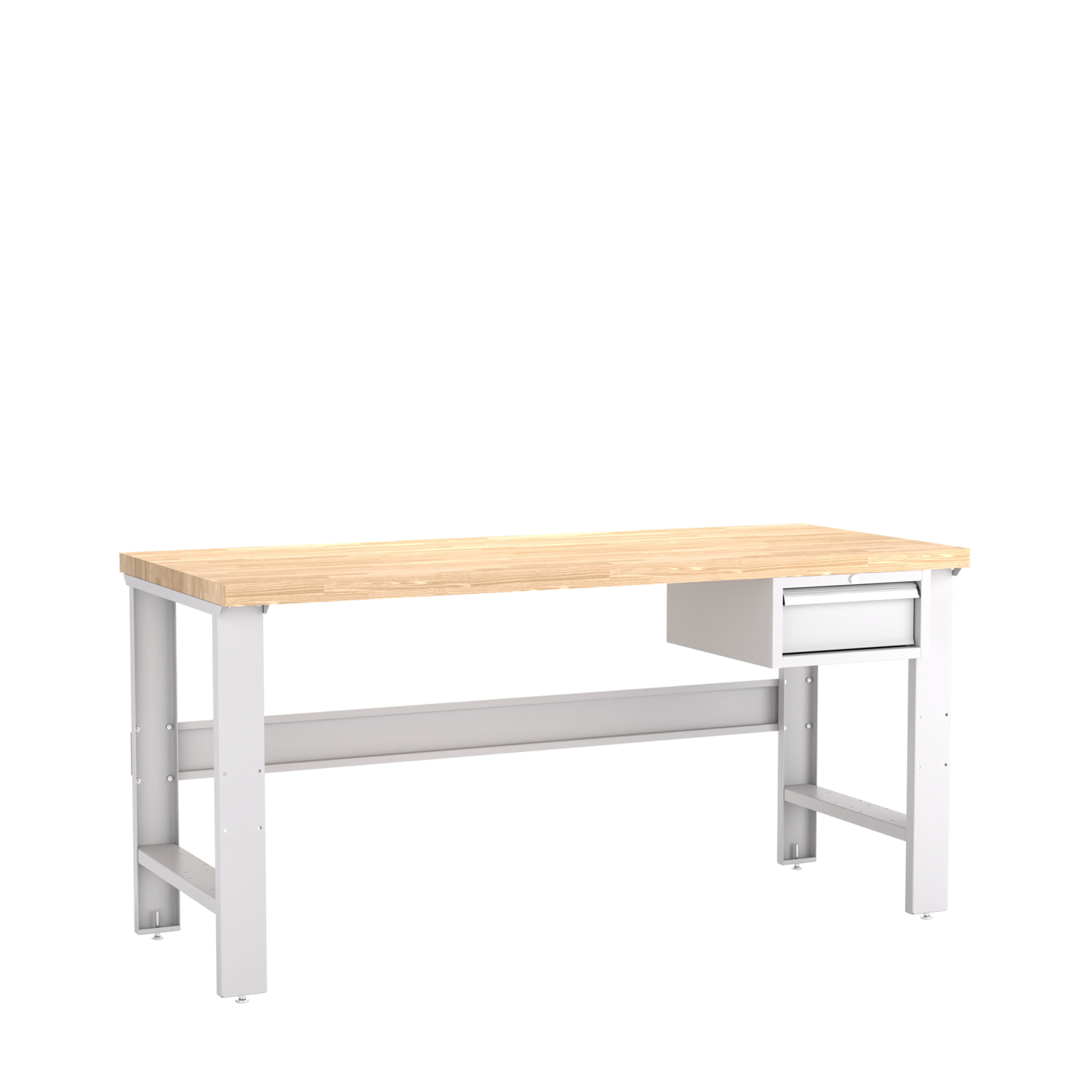 Champion Tool Storage WB100-B7230-LG Single Drawer Standard Depth Workbench WB100 | 72"W x 35-1/4"H x 30"D, Light Gray