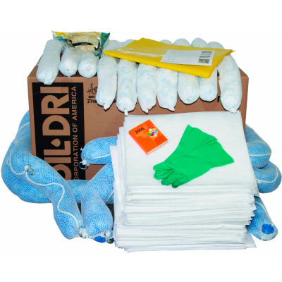 Oil Dri L90943R Oil Only Spill Kit Refill Pack, 95 Gallon Capacity