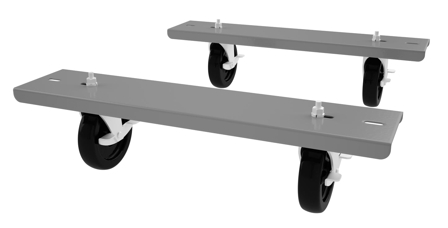 Tennsco WBCK-3036S Workbench Caster Kit for 30"w x 36"d Legs - All Swivel