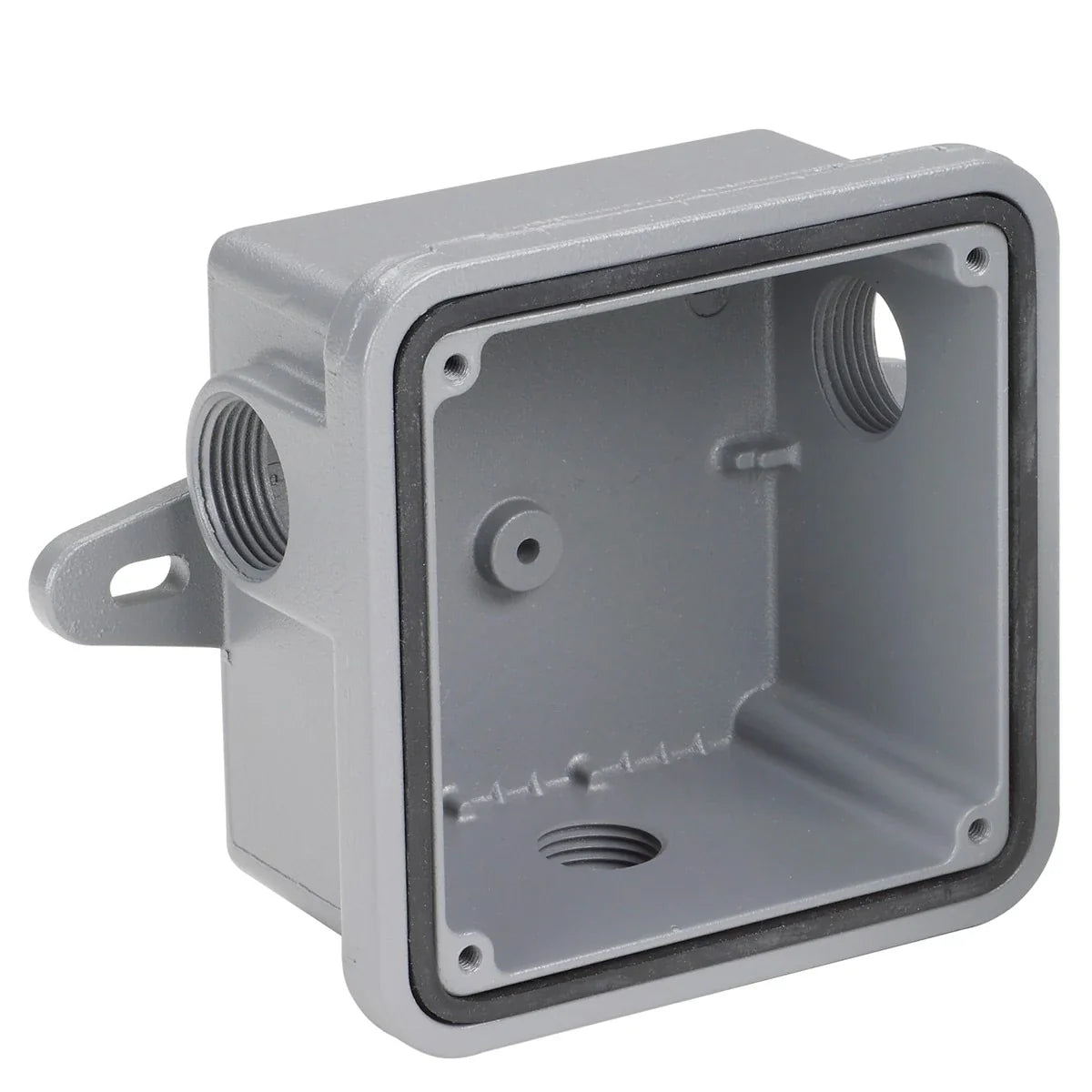 Federal Signal WB Back Box, Gray, Black