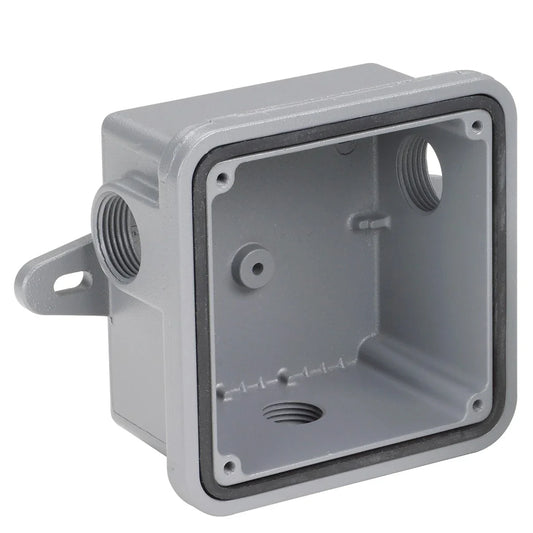 Federal Signal WB Back Box, Gray, Black