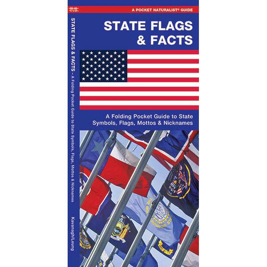 Paradise Clay WFP074 State Flags & Facts - Folding Pocket Guide