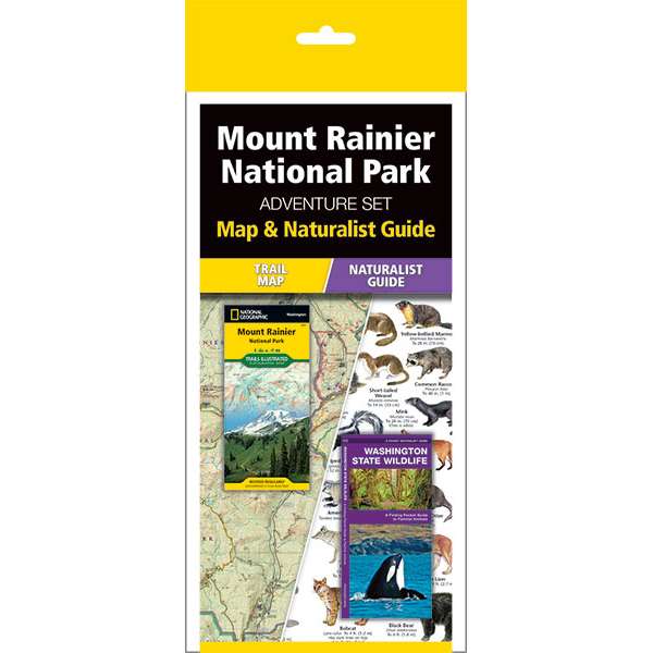 Paradise Clay WFP118 Mt. Rainier National Park Adventure Set - Folding Pocket Guide