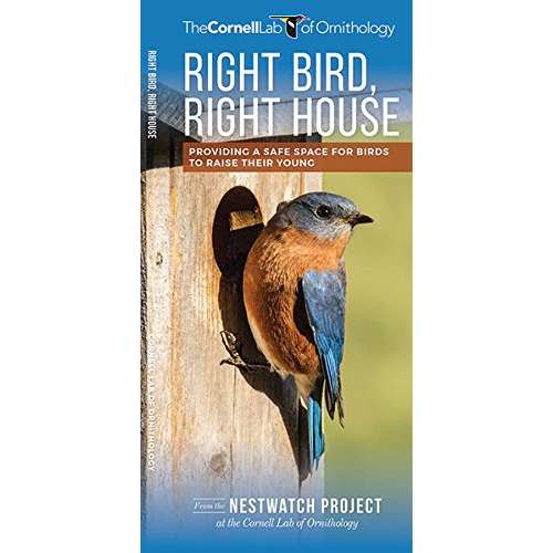 Paradise Clay WFP158 Right Bird, Right House: Providing a Safe Space for Birds to Raise Their Young - Folding Pocket Guide