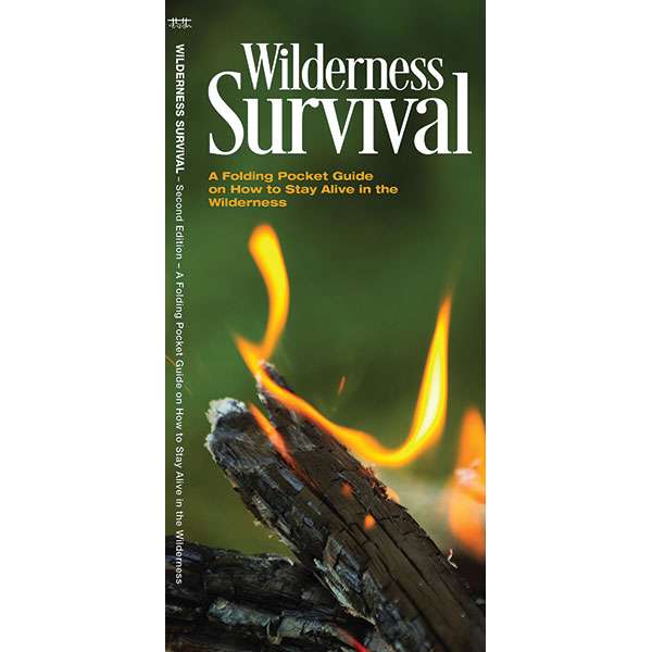 Paradise Clay WFP164 Wilderness Survival - Folding Pocket Guide