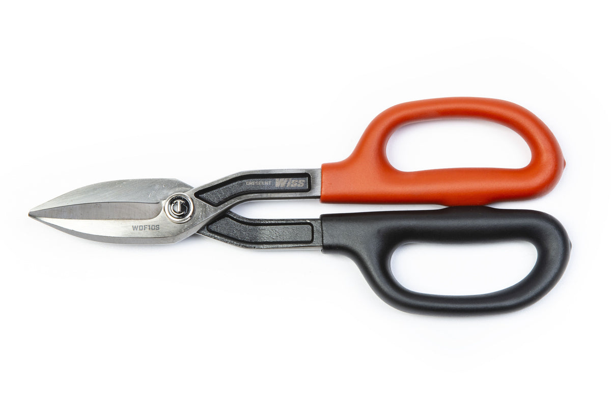 Wiss WDF10S 10" Straight Pattern Tinner Snips