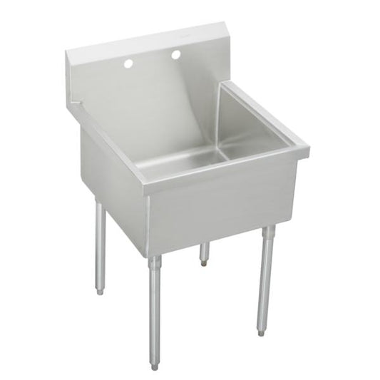 Elkay WNSF81302 Weldbilt® Stainless Steel 33" x 27-1/2" x 14" Floor Mount Single Compartment Scullery Sink