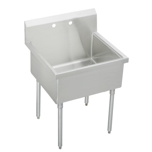 Elkay WNSF81362 Weldbilt® Stainless Steel 39" x 27-1/2" x 14" Floor Mount Single Compartment Scullery Sink