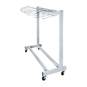 Wolf X-Ray 16411 X-Ray Apron Racks - Mobile X-Ray Protective Apron Rack, 10 Capacity