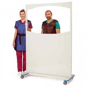 Wolf X-Ray 56600-W Radiation Shields - Radiation Barrier, Clear Lead, 30" X 48"