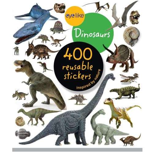 Paradise Clay WPC090 Eyelike Stickers: Dinosaurs - Book