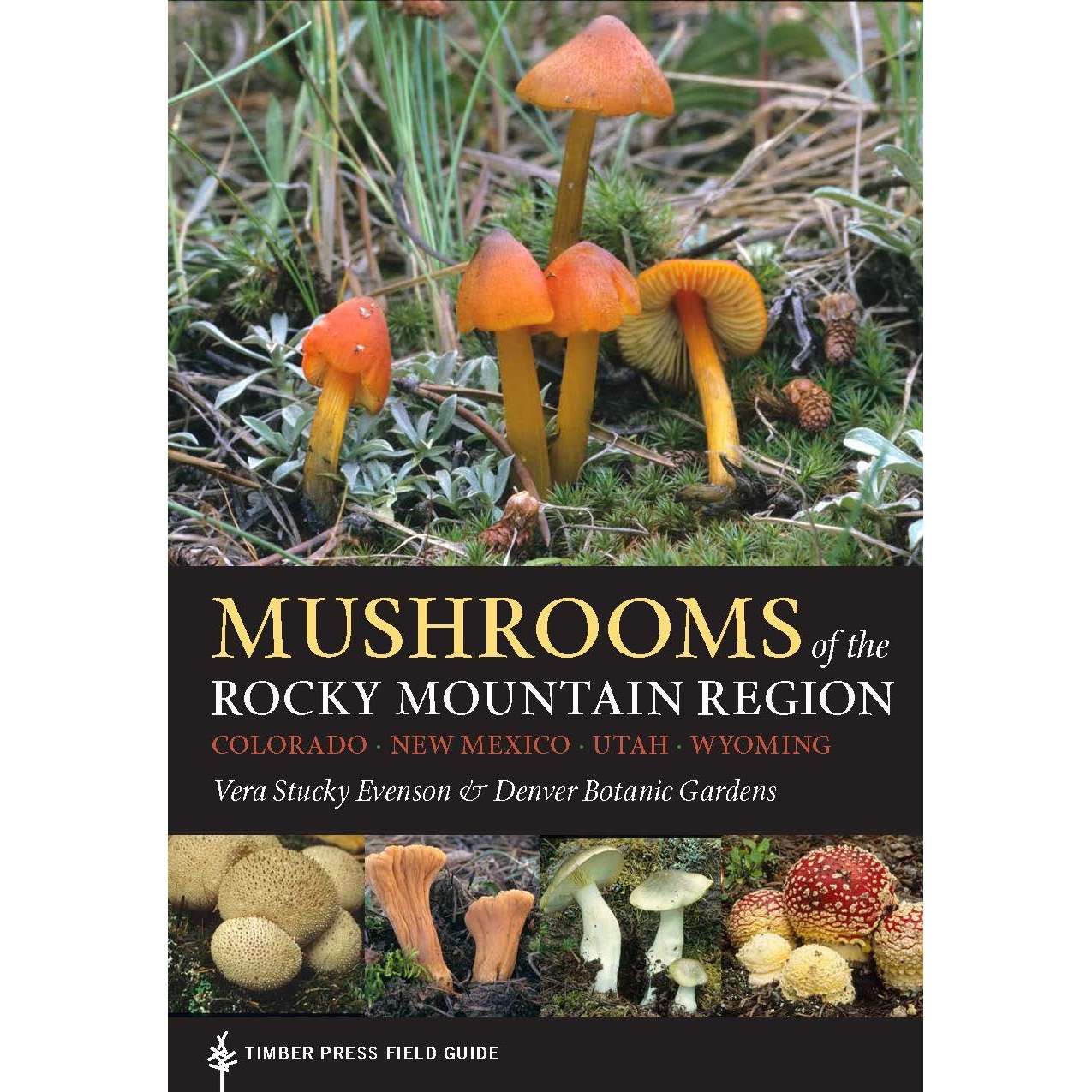 Paradise Clay WPC117 Mushrooms of the Rocky Mountain Region - Book