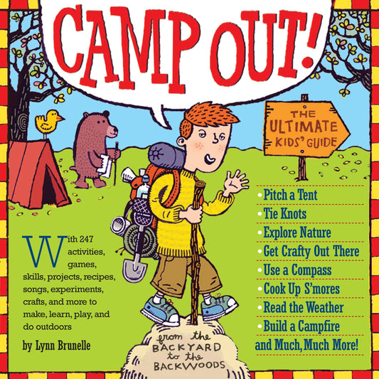 Paradise Clay WPC118 Camp Out!: The Ultimate Kids' Guide - Book