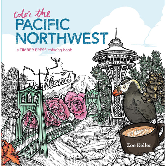 Paradise Clay WPC121 Color the Pacific Northwest - Book
