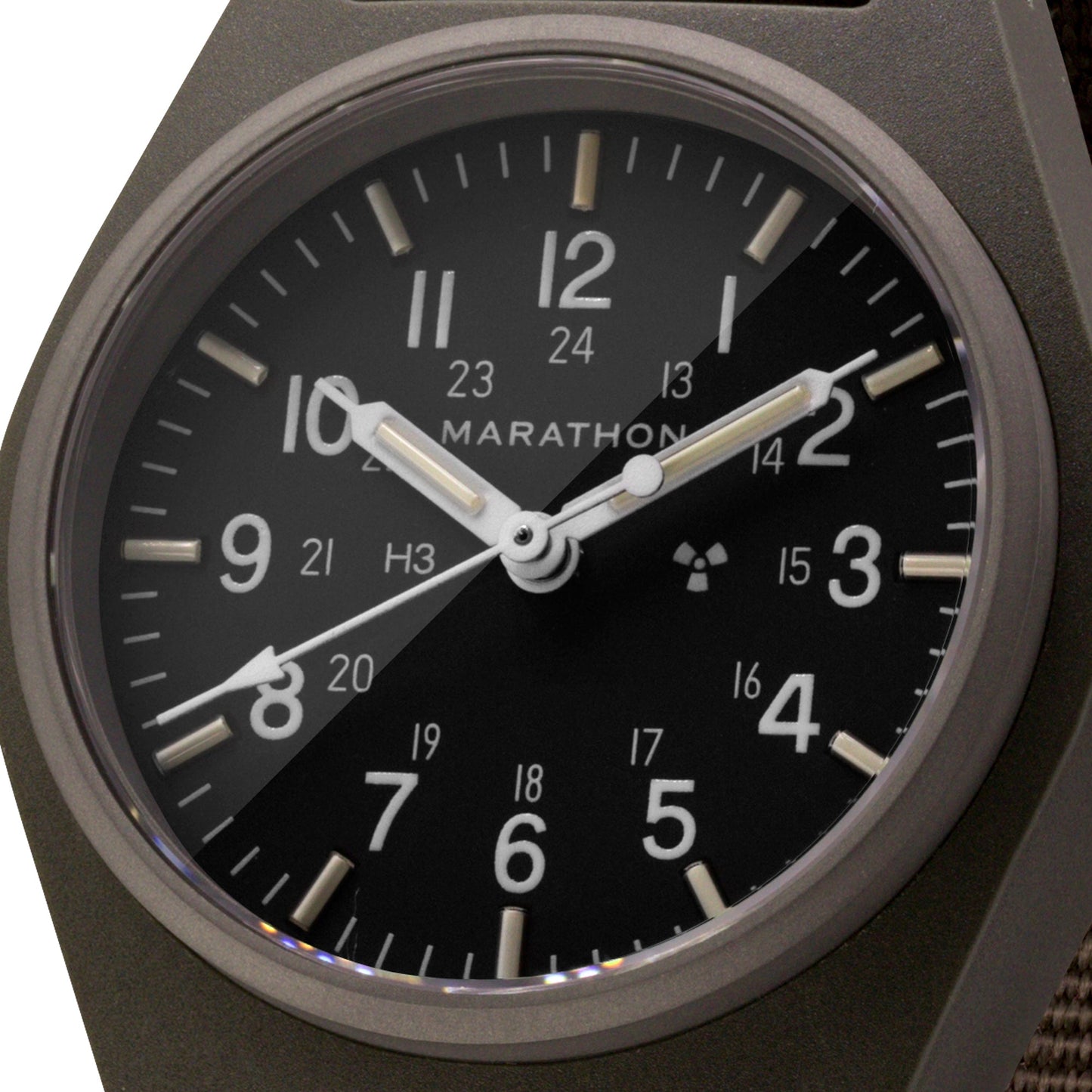 Marathon WW194003SG-0103 Sage Green General Purpose Mechanical (GPM) - 34mm with Sage Green Ballistic Nylon Strap