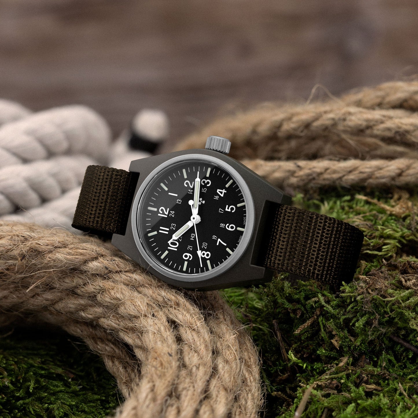 Marathon WW194004SG-0806 Sage Green General Purpose Quartz (GPQ) - 34mm