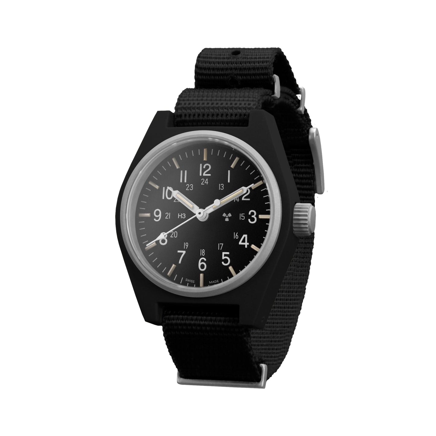 Marathon WW194004BK-0808 Black General Purpose Quartz (GPQ) - 34mm