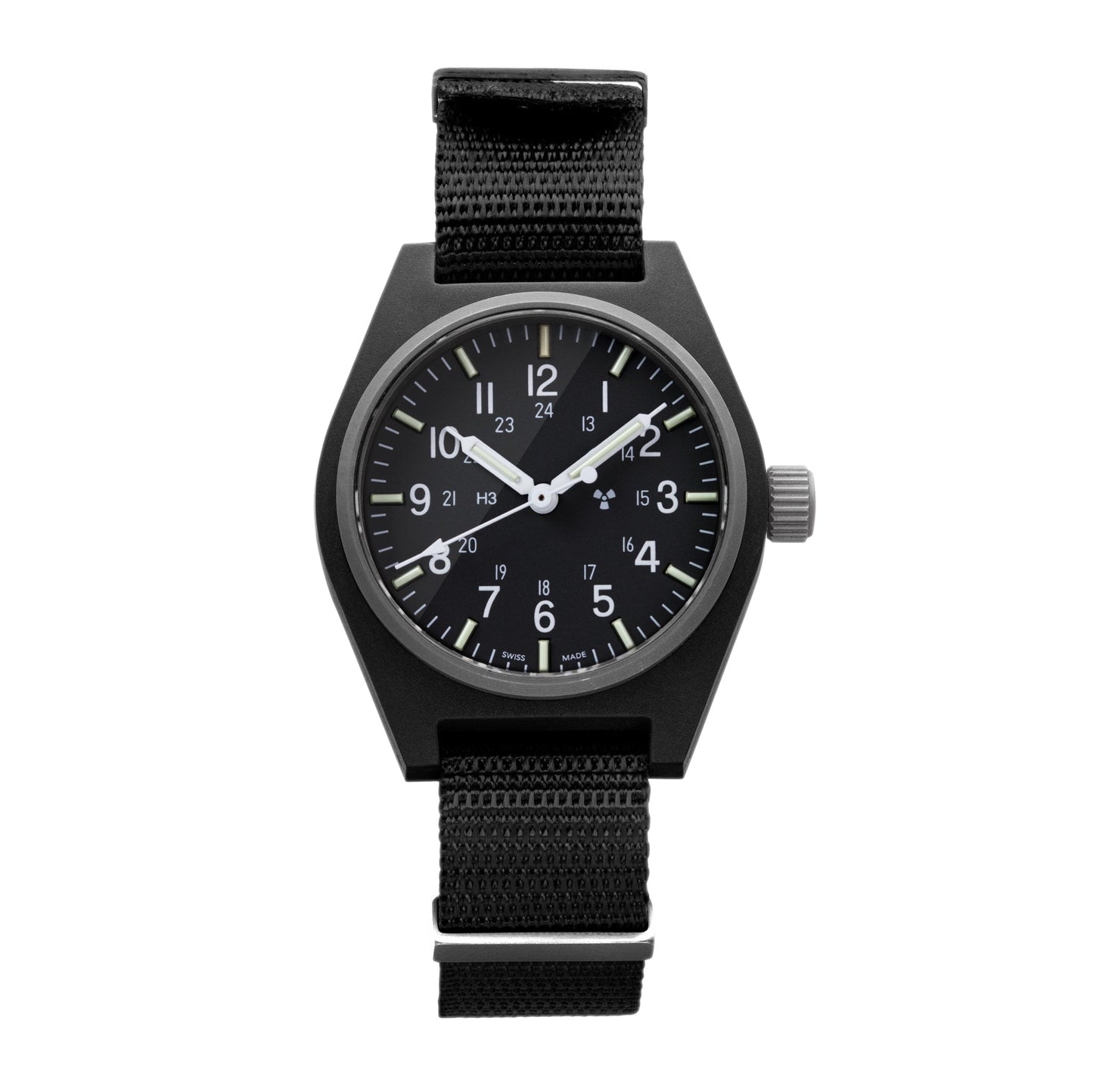 Marathon WW194004BK-0808 Black General Purpose Quartz (GPQ) - 34mm